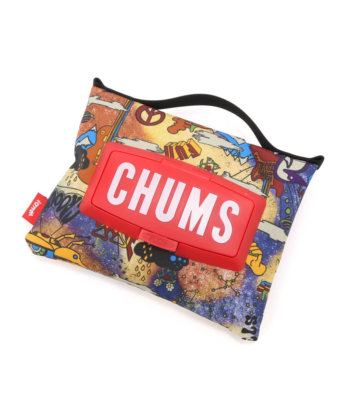 Recycle Wet Tissue Case/リサイクルウェットティッシュケース(ポーチ｜ケース)(Free Purple): 財布｜ポーチ｜ケース| CHUMS(チャムス)|アウトドアファッション公式通販