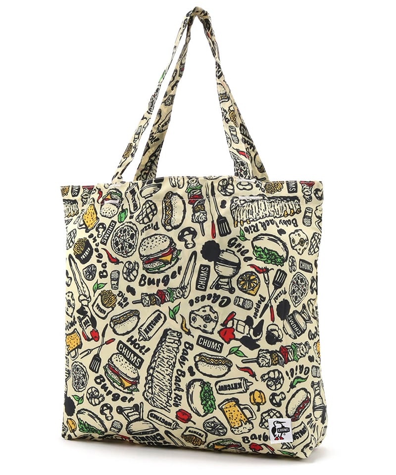 Compact Eco Bag コンパクトエコバッグ エコバッグ サイズなし Black Border Bk バッグ Chums チャムス アウトドアファッション公式通販