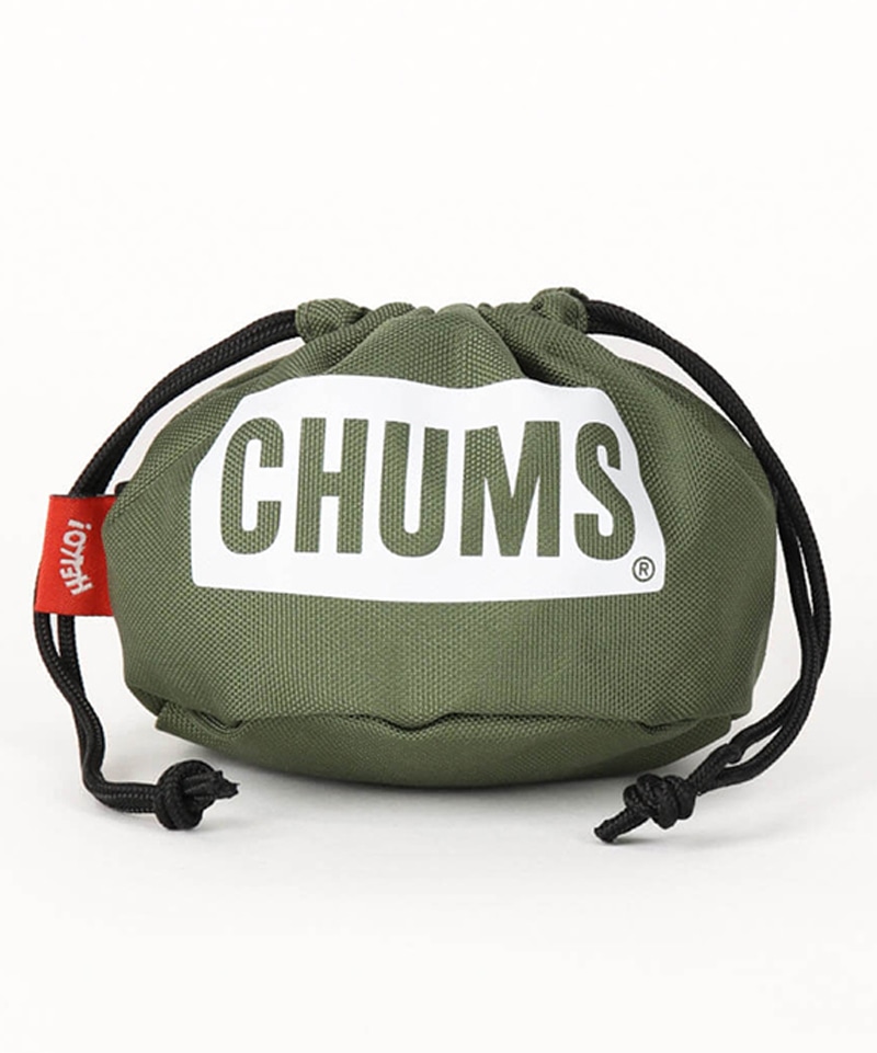 CHUMS Logo Drawstring Tool Case S(チャムスロゴドローストリングツールケースS(収納ケース))