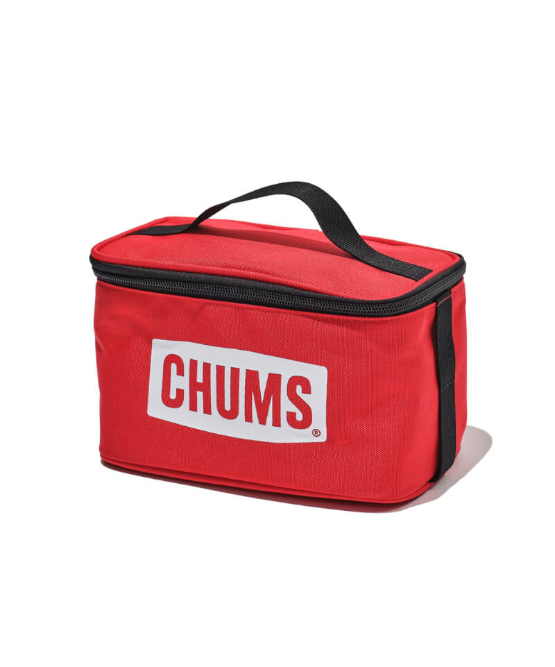 CHUMS Logo Vertical Tool Case/チャムスロゴバーチカルツールケース(収納ケース)(Free Red): キャンプ用品| CHUMS(チャムス)|アウトドアファッション公式通販