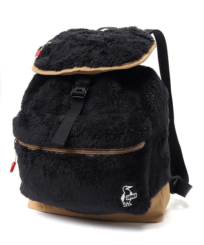 Black/Beige | エルモフリースデイパック