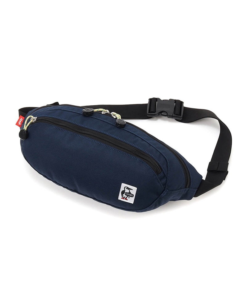 Recycle Small Oval Waist Pack/リサイクルスモールオーバルウエストパック(ボディバッグ｜ウエストポーチ)(サイズなし  Black2): バッグ|CHUMS(チャムス)|アウトドアファッション公式通販