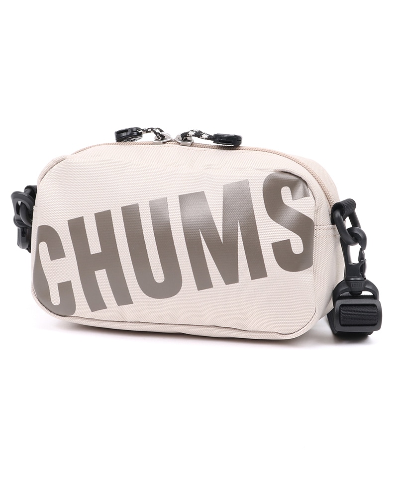 Recycle CHUMS Shoulder Pouch/リサイクルチャムスショルダーポーチ(ショルダーバッグ)(Free Greige):  バッグCHUMS(チャムス)|アウトドアファッション公式通販