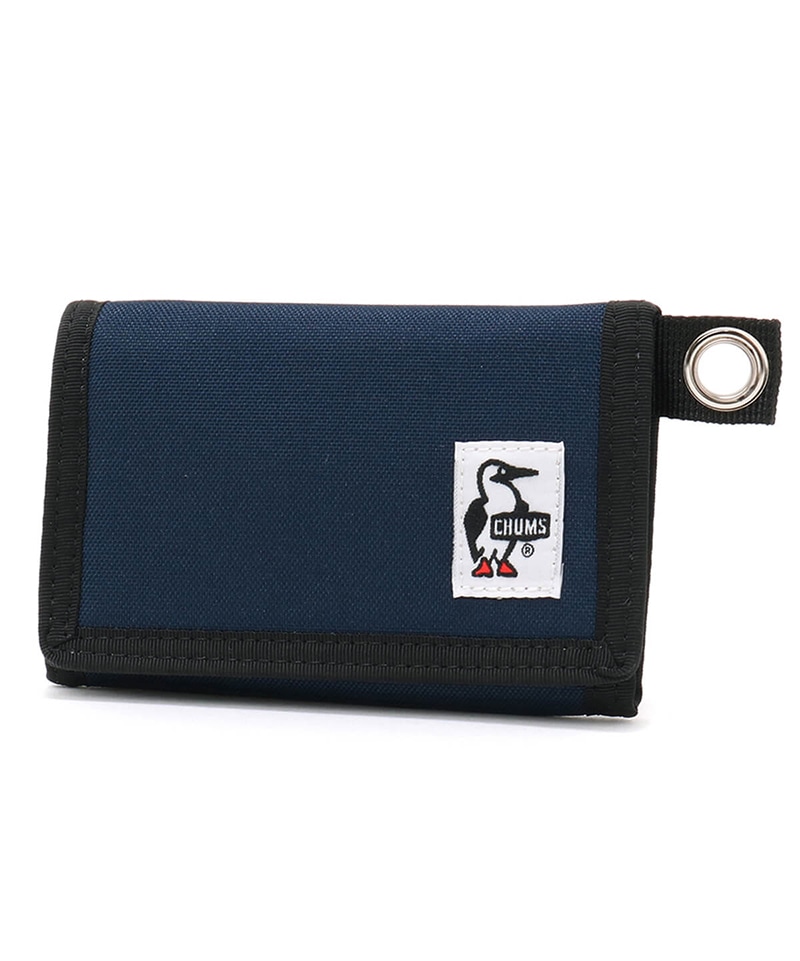 【色: K001：ブラック】チャムス リサイクルスモールウォレット 三つ折り財布