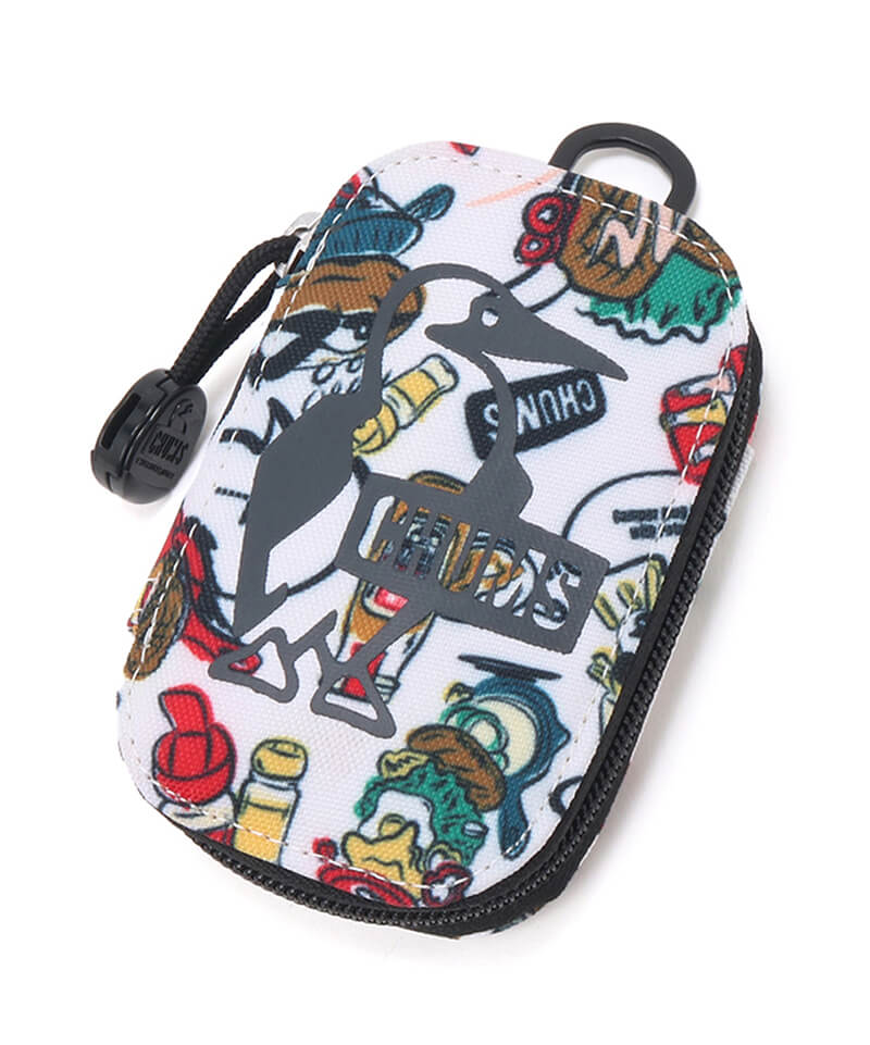 Recycle Oval Key Zip Case(リサイクルオーバルキージップケース(キーケース｜キーコイン))