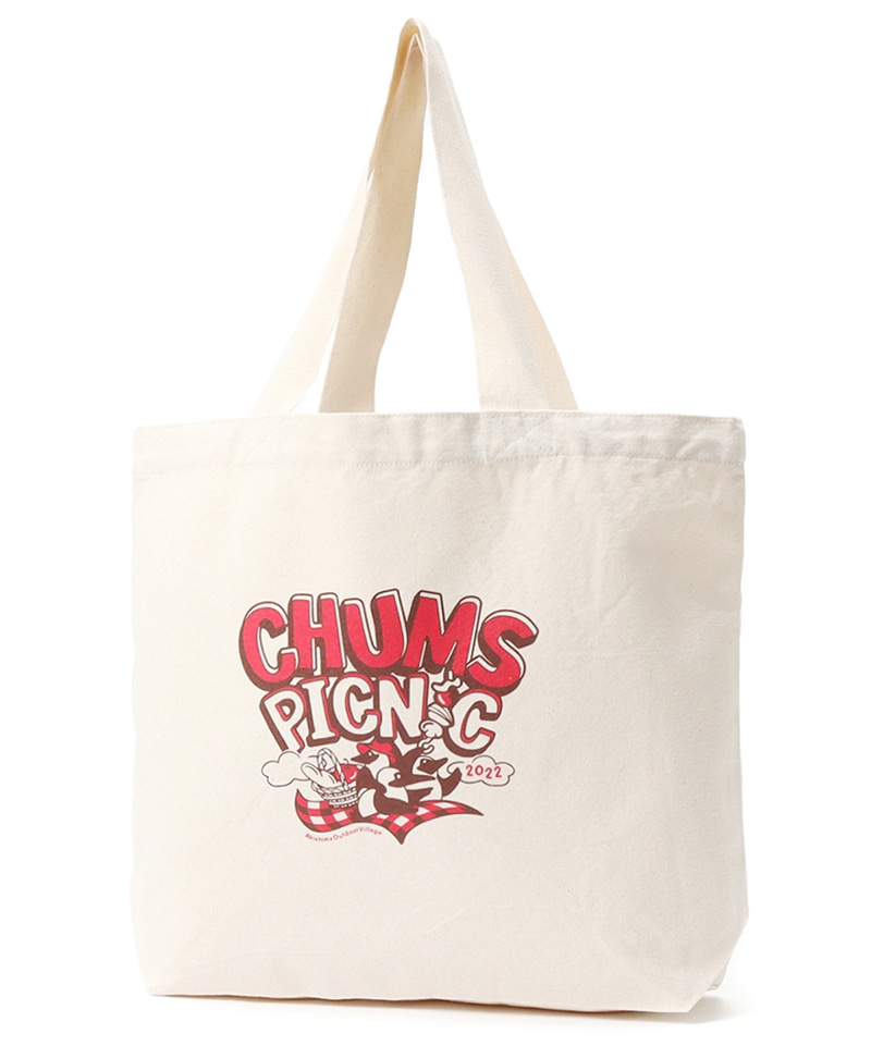 CHUMS PICNIC 2022 Canvas Tote/【限定】チャムスピクニック2022キャンバストート(トートバッグ)