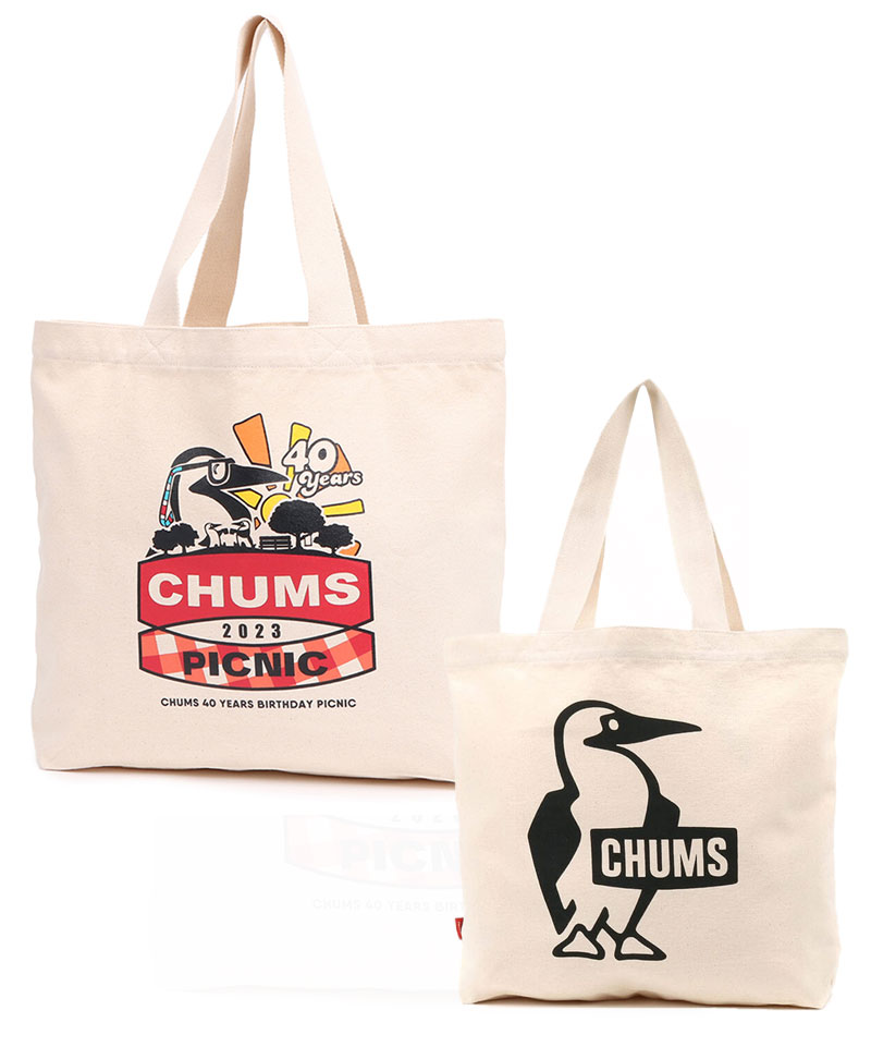 CHUMS PICNIC 2023 Canvas Tote/【限定】チャムスピクニック2023