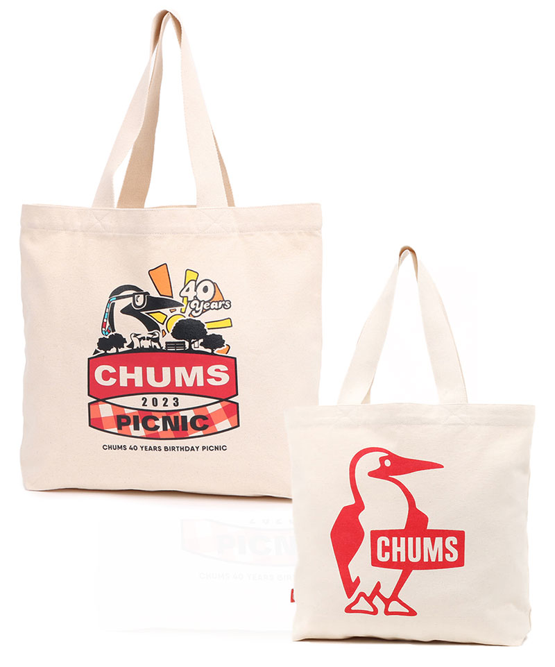 CHUMS PICNIC 2023 Canvas Tote(【限定】チャムスピクニック2023キャンバストート(トートバッグ))