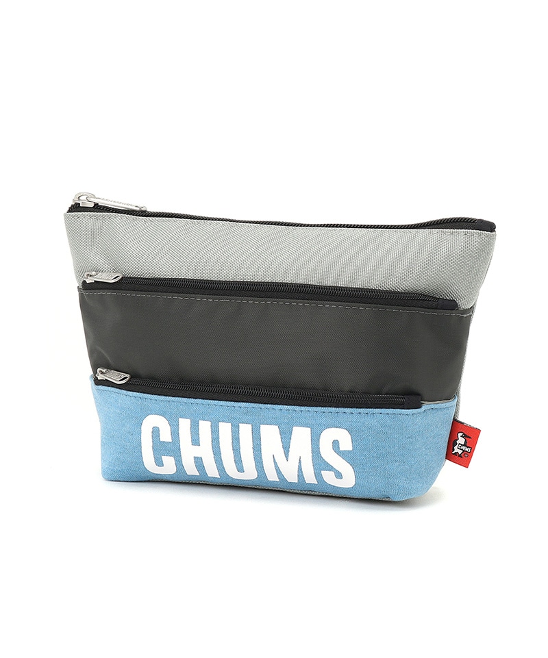 Tricolor 3 Pocket Pouch Sweat Nylon(トリコロール3ポケットポーチスウェットナイロン(ポーチ｜ケース))