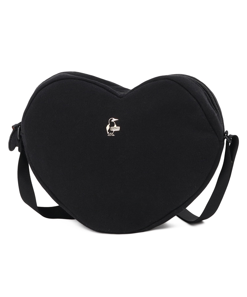 CHUMS Heart Shoulder Bag Sweat(チャムスハートショルダーバッグスウェット（ショルダーバッグ）)