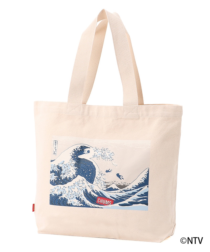【限定】CHUMS x 葛飾北斎 浪裏 Tote Bag(【限定】CHUMS x 葛飾北斎 浪裏トートバッグ（トートバッグ）)