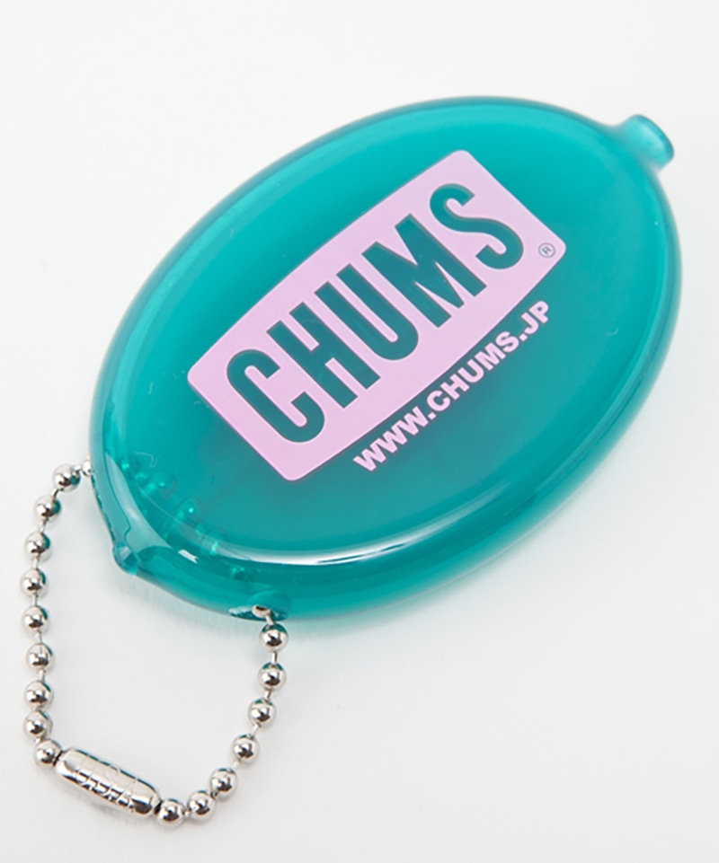 CHUMS Logo Quikoin with Ball Chain/チャムスロゴクイコインウィズボールチェーン(サイズなし Red):  財布｜ポーチ｜ケースCHUMS(チャムス)|アウトドアファッション公式通販