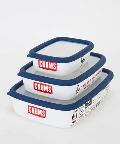 Horo Container Set ホーローコンテナセット サイズなし No Color テーブルウェア Chums チャムス アウトドアファッション公式通販