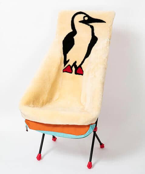 Mouton Chair Cover For High(ムートンチェアカバーフォーハイ(アウトドア/キャンプ用品))