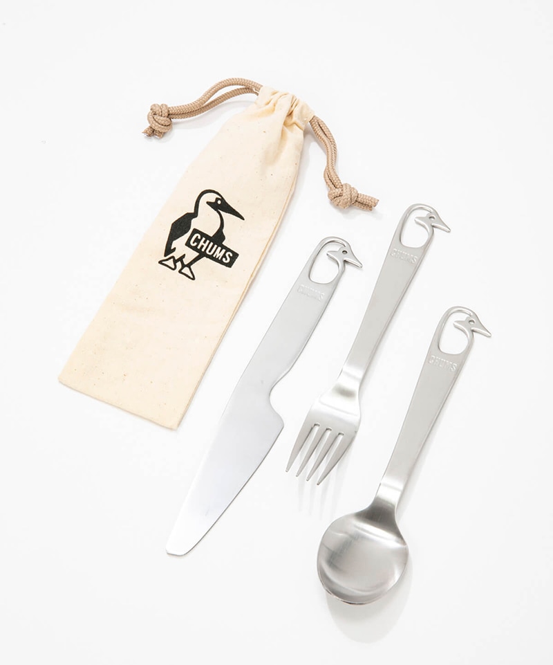 Booby Cutlery Set ブービーカトラリーセット 食器 Free カラーなし テーブルウェア Chums チャムス アウトドアファッション公式通販 Booby Cutlery Set ブービーカトラリーセット 食器 Free カラーなし テーブルウェア Chums チャムス アウトドアファッション公式通販