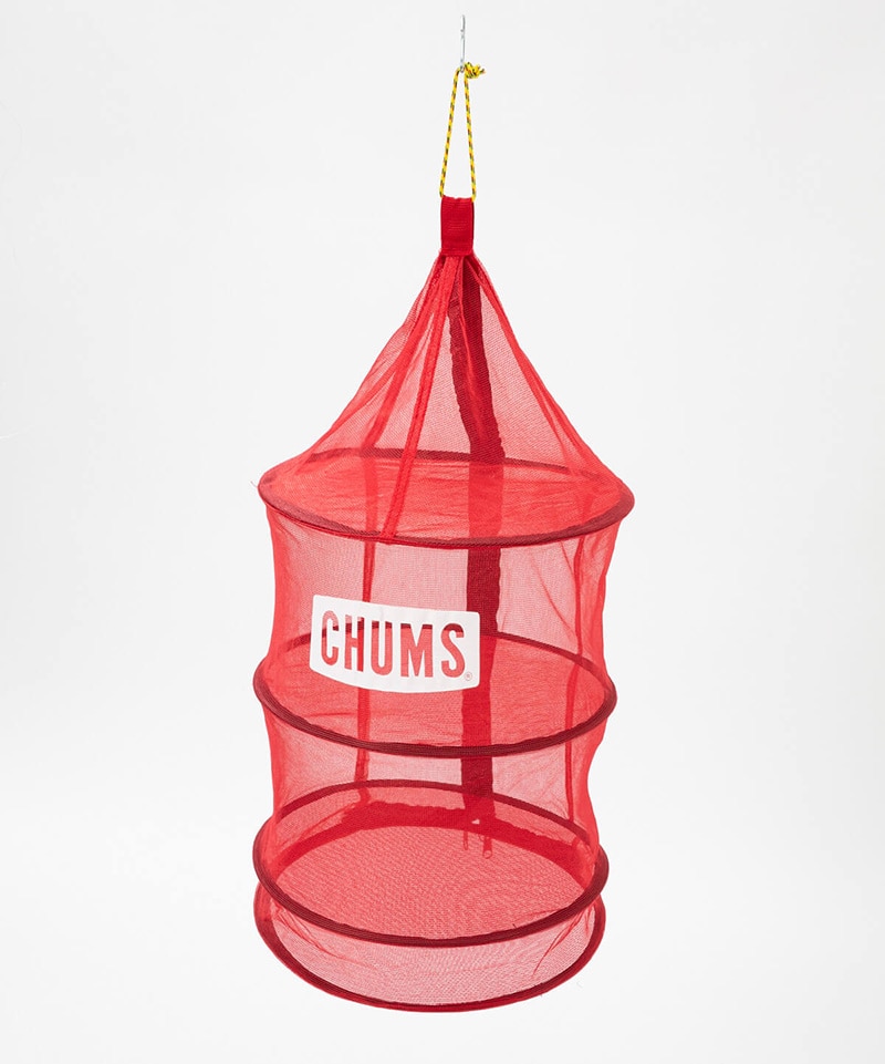 CHUMS Logo Hanging Dry Net(チャムスロゴハンギングドライネット(キャンプアクセサリー))