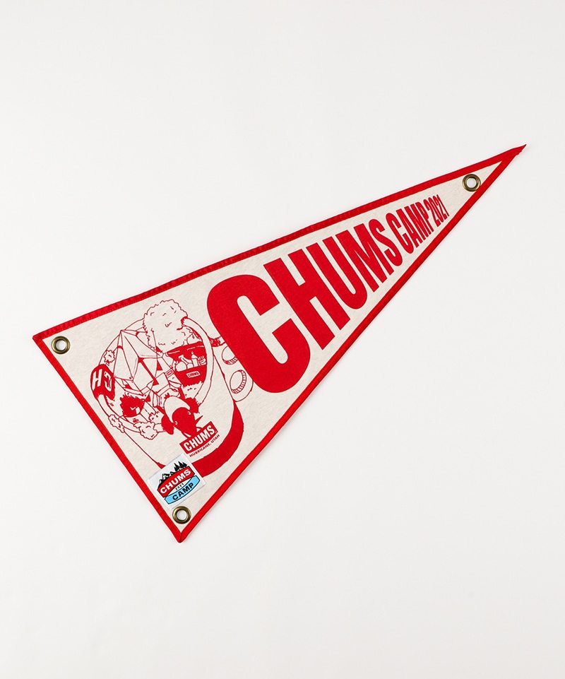 CHUMS CAMP 2021 Pennant(【限定】チャムスキャンプ2021ペナント（キャンプアクセサリー）)
