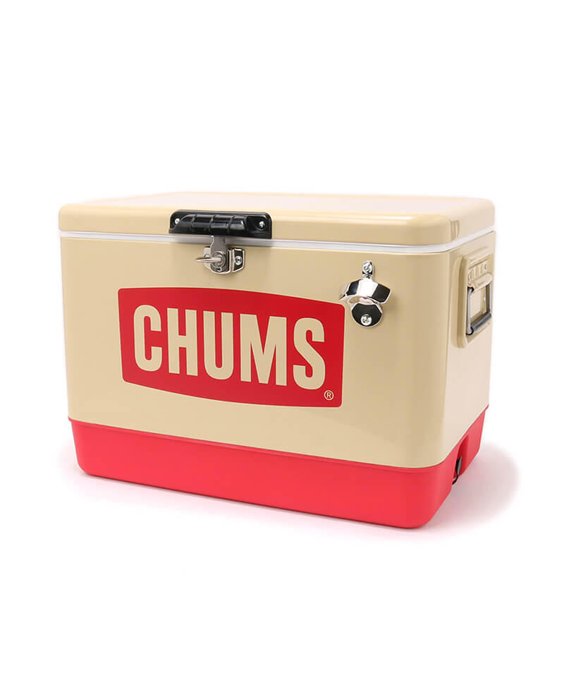 CHUMS Steel Cooler Box/チャムススチールクーラーボックス(クーラー)(Free Beige): キャンプ用品|CHUMS(チャムス )|アウトドアファッション公式通販