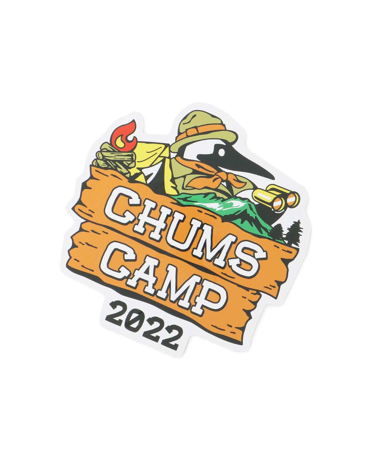 CHUMS CAMP 2022 Season Sticker(【限定】チャムスキャンプ2022シーズンステッカー(ステッカー｜ワッペン))