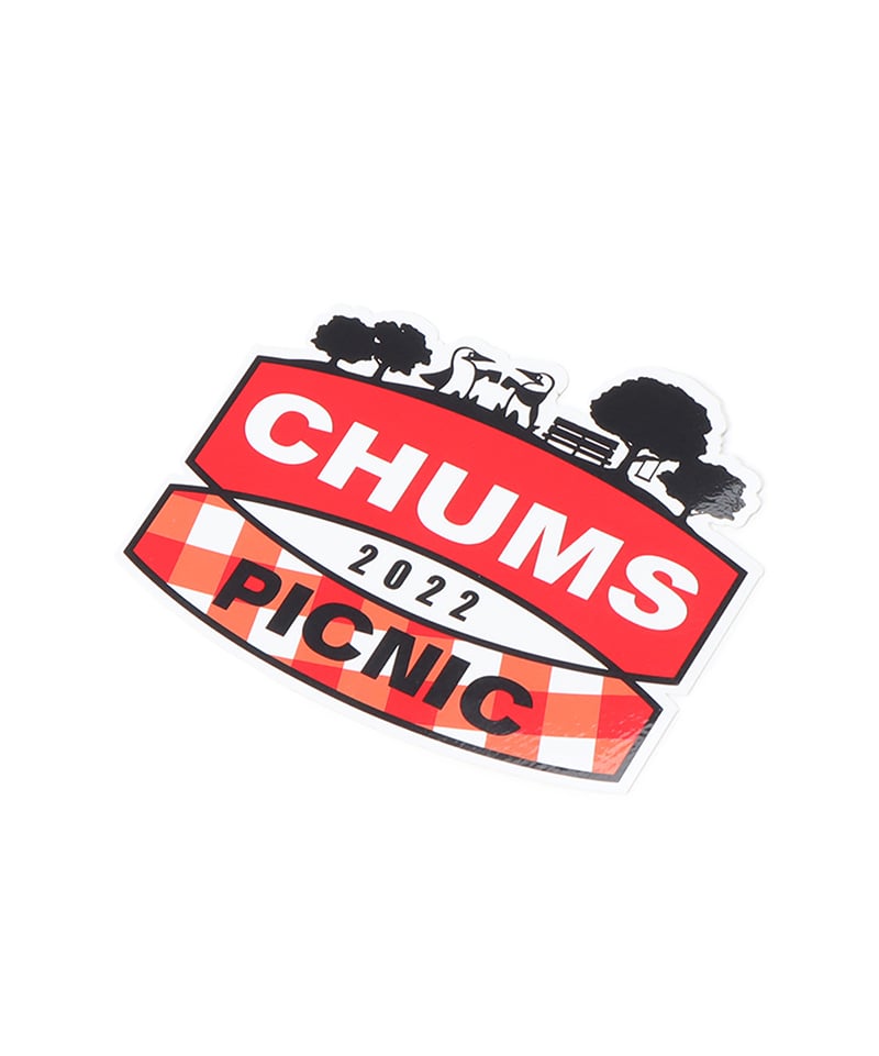 CHUMS PICNIC 2022 Sticker(【限定】チャムスピクニック2022ステッカー(ステッカー｜ワッペン))