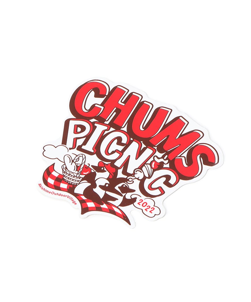 CHUMS PICNIC 2022 Season Sticker(【限定】チャムスピクニック2022シーズンステッカー(ステッカー｜ワッペン))