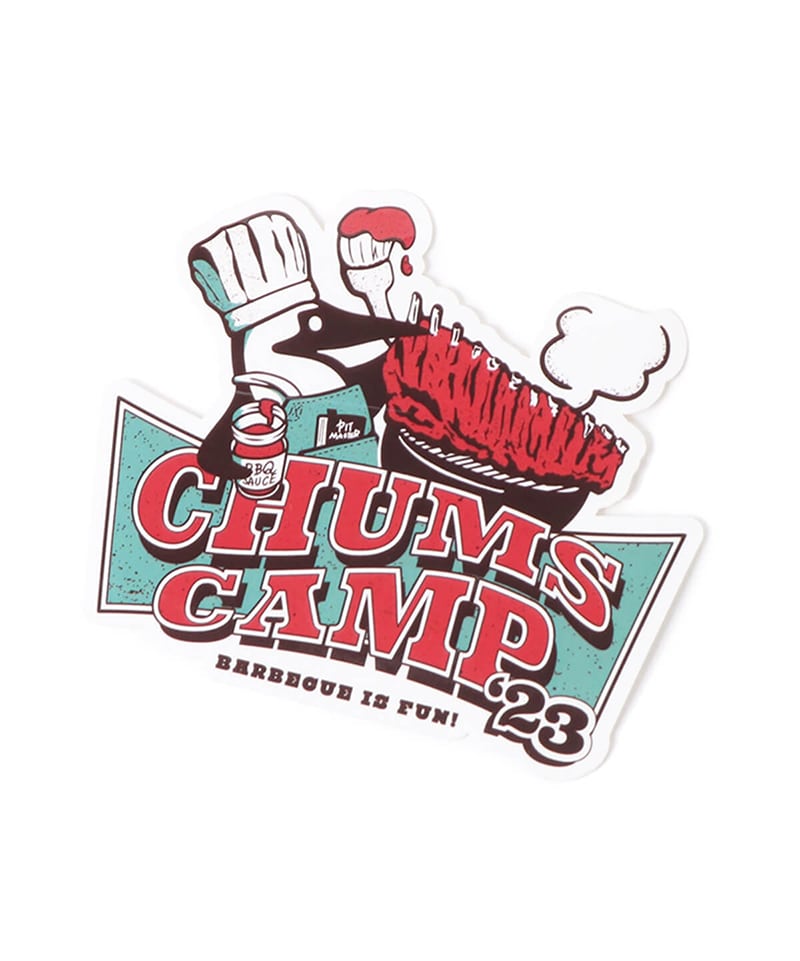 CHUMS CAMP 2023 Season Sticker(【限定】チャムスキャンプ2023シーズンステッカー(ステッカー｜ワッペン))