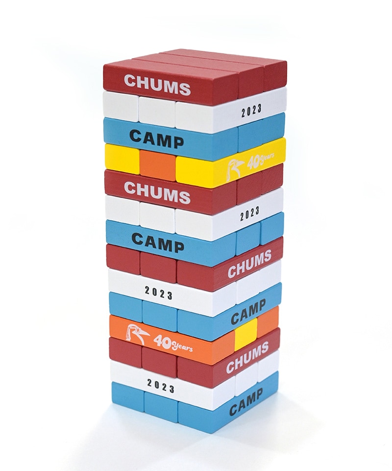 【先行予約】CHUMS CAMP 2023 Block Tower(【先行予約】チャムスキャンプ2023ブロックタワー(ゲーム/遊び道具))