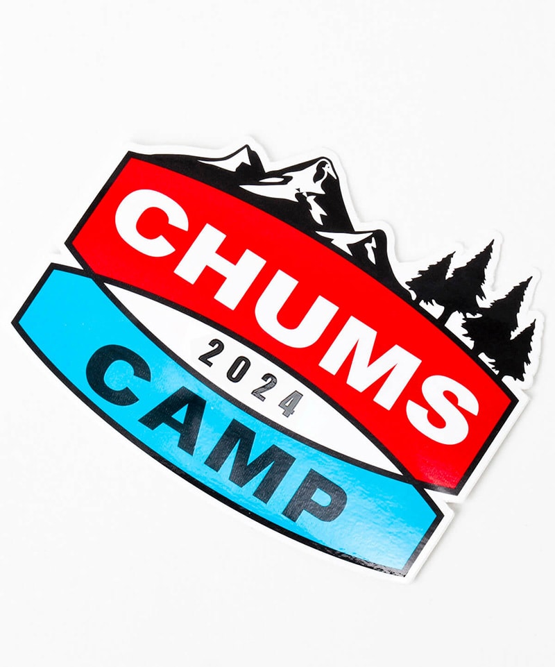 【限定】CHUMS CAMP 2024 LOGO Sticker(【限定】チャムスキャンプ2024ロゴステッカー(ステッカー))