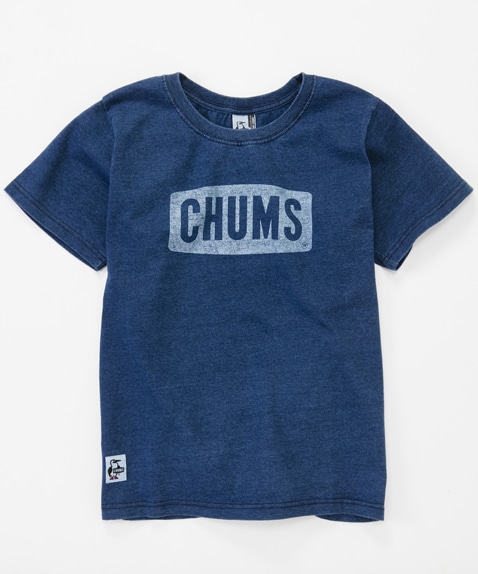 チャムスロゴTシャツインディゴ