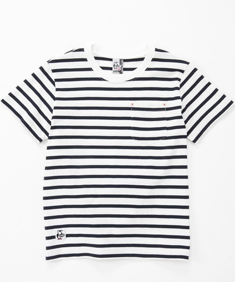 ボーダーポケットTシャツ