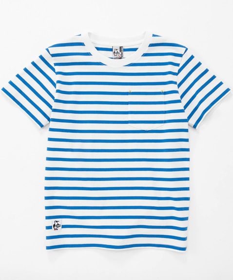 ボーダーポケットTシャツ