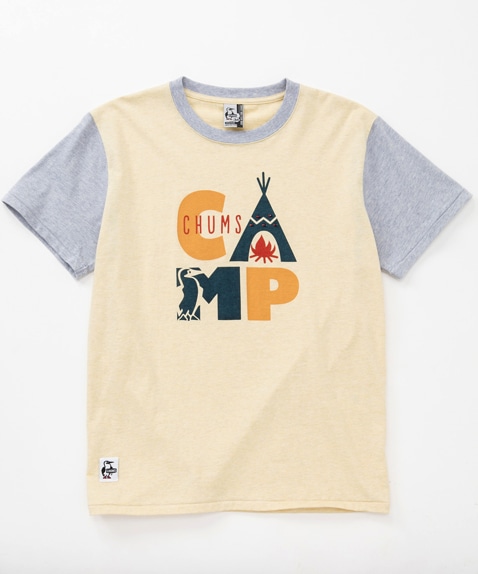 ボタニカルキャンプTシャツ
