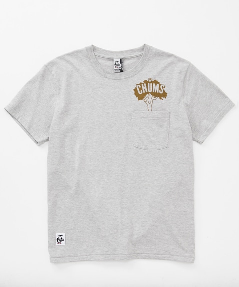 ボタニカルポケットプランティングTシャツ